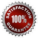 100% Satisfaction Guarantee