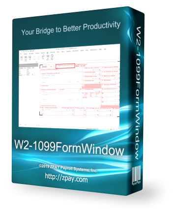 W2-1099FormWindow Payroll